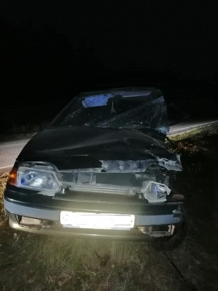 В Бутурлиновском районе полицией устанавливаются обстоятельства ДТП с участием нетрезвого водителя