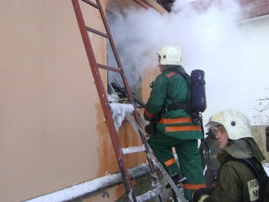 Пожар в Бутурлиновском районе